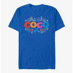 Wholesale ⌛ Disney Pixar Coco Artistic Logo T-Shirt 😀