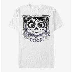 Brand new 🔔 Disney Pixar Coco Face Frame T-Shirt ⭐ -Dressup Outfits Shop 16703468 hi