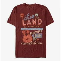 Best reviews of 🥰 Disney Pixar Coco Live In The Land Of The Dead T-Shirt 👏 -Dressup Outfits Shop 16703487 hi