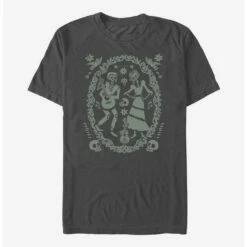 Cheap ⌛ Disney Pixar Coco Paper Art Oval T-Shirt 🌟
