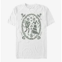 Brand new 🧨 Disney Pixar Coco Paper Art Oval T-Shirt 🔔