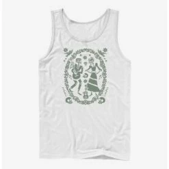 Cheap ⌛ Disney Pixar Coco Paper Art Oval Tank 👍