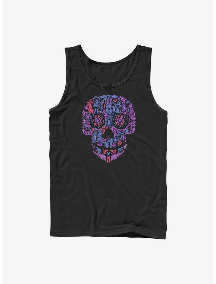 Discount π Disney Pixar Coco Skull Tank β¨ 1 Discount π Disney Pixar Coco Skull Tank β¨