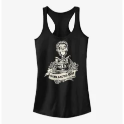 New ⭐ Disney Pixar Coco Mama Knows Best Girls Tank 💯