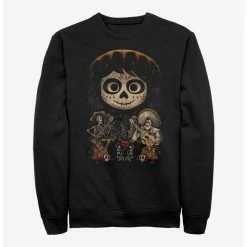 Coupon ⭐ Disney Pixar Coco Musical Poster Crew Sweatshirt 👏