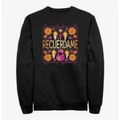 Discount 👍 Disney Pixar Coco Recuerdame Crew Sweatshirt 🌟
