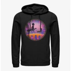 Promo 🔥 Disney Pixar Coco Bridge Into The Land Of The Dead Hoodie ⌛