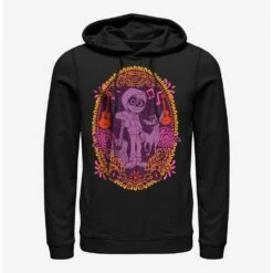 New 👏 Disney Pixar Coco Miguel Colorful Portrait Hoodie 🧨
