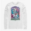 Flash Sale ❤️ Disney Pixar Coco Hector Rivera Card Long-Sleeve T-Shirt ⭐
