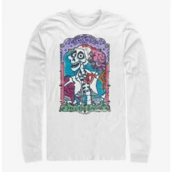 Flash Sale ❤️ Disney Pixar Coco Hector Rivera Card Long-Sleeve T-Shirt ⭐