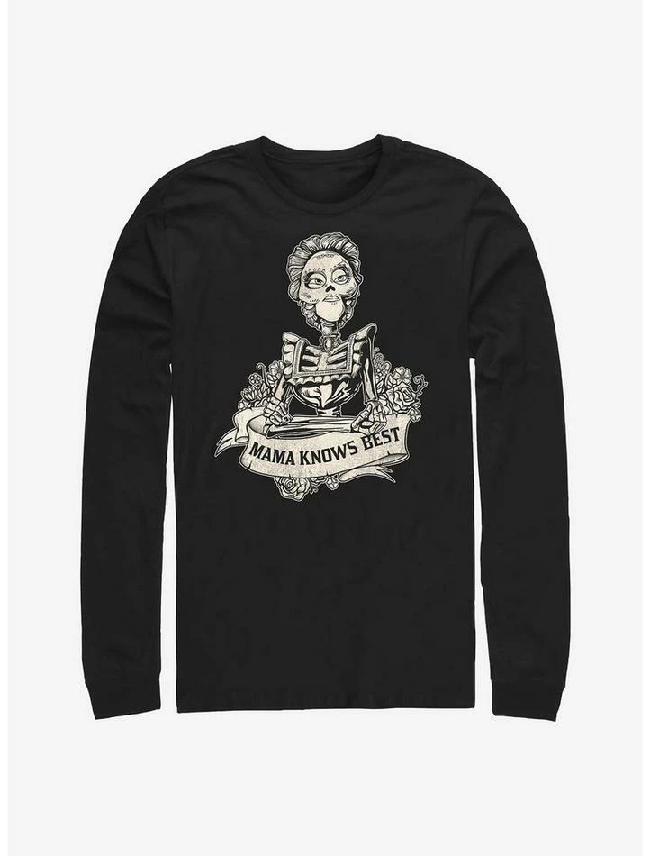Best deal ⌛ Disney Pixar Coco Mama Knows Best Long-Sleeve T-Shirt ❤️ 1 Best deal ⌛ Disney Pixar Coco Mama Knows Best Long-Sleeve T-Shirt ❤️