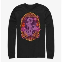 Discount 🌟 Disney Pixar Coco Miguel Colorful Portrait Long-Sleeve T-Shirt 🌟