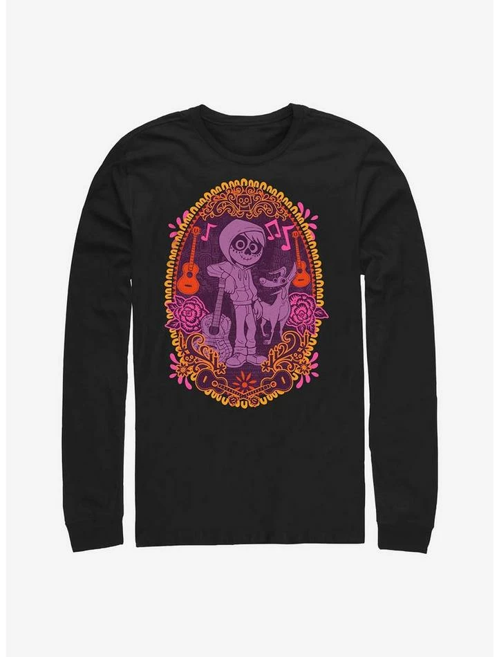 Discount π Disney Pixar Coco Miguel Colorful Portrait Long-Sleeve T-Shirt π 1 Discount π Disney Pixar Coco Miguel Colorful Portrait Long-Sleeve T-Shirt π