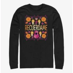 Wholesale 🎁 Disney Pixar Coco Recuerdame Long-Sleeve T-Shirt 🎉