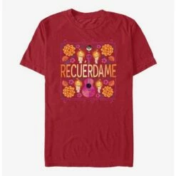 Best Pirce 🔔 Disney Pixar Coco Recuerdame T-Shirt 😀 -Dressup Outfits Shop 16706872 hi