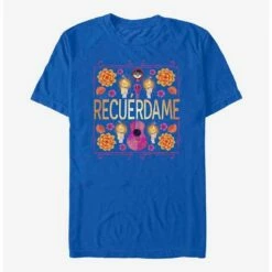 Best Pirce 🔔 Disney Pixar Coco Recuerdame T-Shirt 😀 -Dressup Outfits Shop 16706912 hi