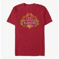 Wholesale ✔️ Disney Pixar Coco Un Poco Loco Floral Emblem T-Shirt 🎁 -Dressup Outfits Shop 16707072 hi