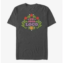Wholesale ✔️ Disney Pixar Coco Un Poco Loco Floral Emblem T-Shirt 🎁 -Dressup Outfits Shop 16707082 hi