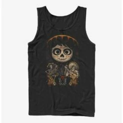 Best Pirce ⭐ Disney Pixar Coco Musical Poster Tank 😍