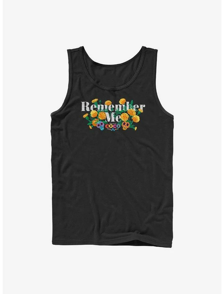 Best Pirce ⌛ Disney Pixar Coco Remember Me Marigolds Tank ✨ 1 Best Pirce ⌛ Disney Pixar Coco Remember Me Marigolds Tank ✨