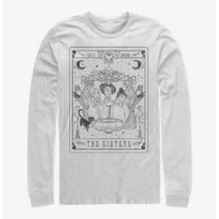 Best Pirce 🤩 Disney Hocus Pocus The Sisters Tarot Long-Sleeve T-Shirt 🔔