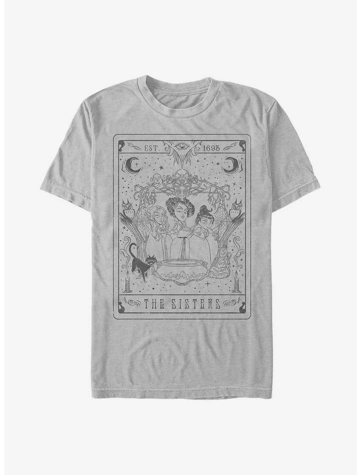 Budget 👏 Disney Hocus Pocus The Sisters Tarot T-Shirt 🎁 2 Budget 👏 Disney Hocus Pocus The Sisters Tarot T-Shirt 🎁 - Image 2