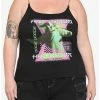 Hot Sale 😀 The Nightmare Before Christmas Oogie Boogie Chain Girls Crop Cami Plus Size 🎁