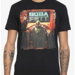 Outlet 👍 Star Wars The Book Of Boba Fett Throne T-Shirt ❤️