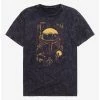 Outlet 😀 Star Wars The Book Of Boba Fett Wanted Wash T-Shirt 🧨