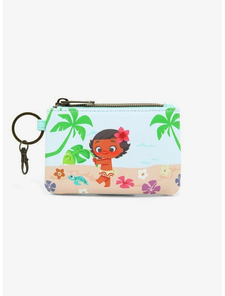 Hot Sale ✨ Loungefly Disney Moana Beach Baby Moana Cardholder ✨ 1 Hot Sale ✨ Loungefly Disney Moana Beach Baby Moana Cardholder ✨