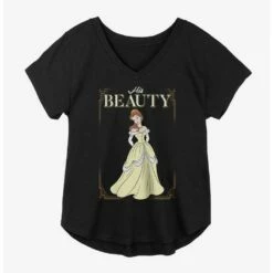 Cheap 👏 Disney Beauty And The Beast His Beauty Belle Girls Plus Size T-Shirt 🥰