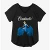 Wholesale ⌛ Disney Cinderella Castle Outline 🤩 Girls Plus Size T-Shirt ⭐
