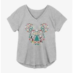 Wholesale 👍 Disney Mickey Mouse Holiday Icons 🥰 Girls Plus Size T-Shirt ✨