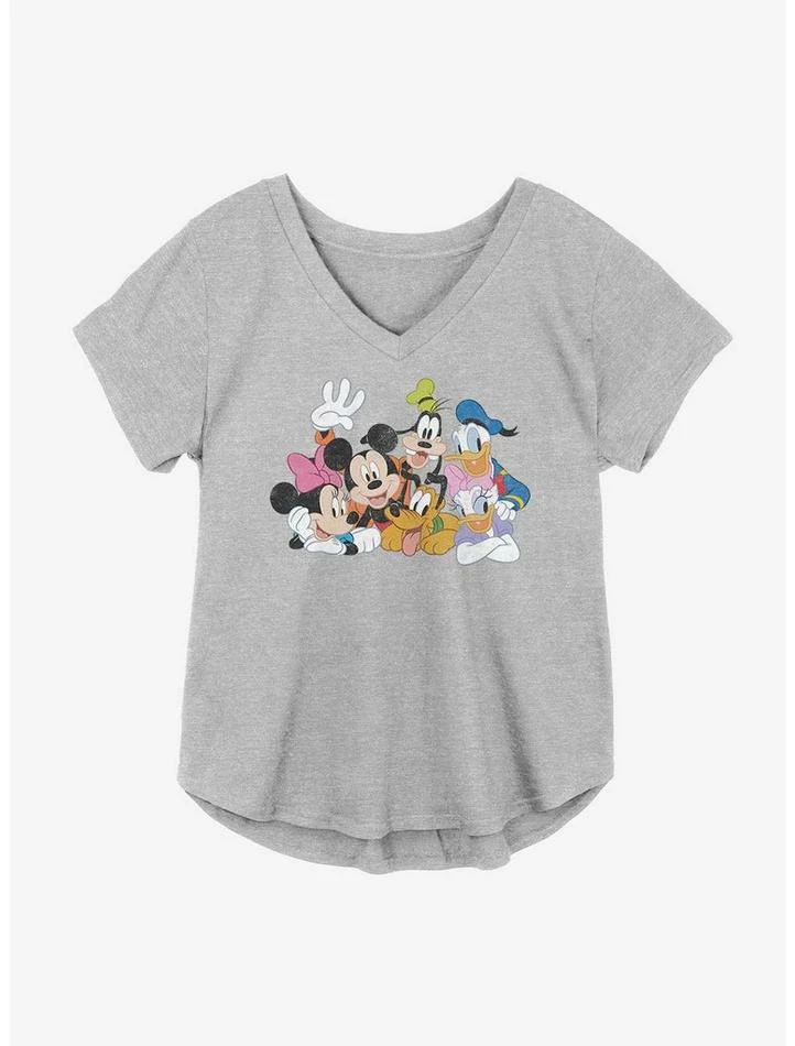 Cheapest ๐งจ Disney Mickey Mouse Group ๐ฅ Girls Plus Size T-Shirt โ๏ธ 1 Cheapest ๐งจ Disney Mickey Mouse Group ๐ฅ Girls Plus Size T-Shirt โ๏ธ