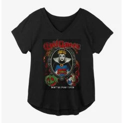 Outlet 😍 Disney Snow White And The Seven Dwarfs Evil Queen Girls Plus Size T-Shirt ⭐