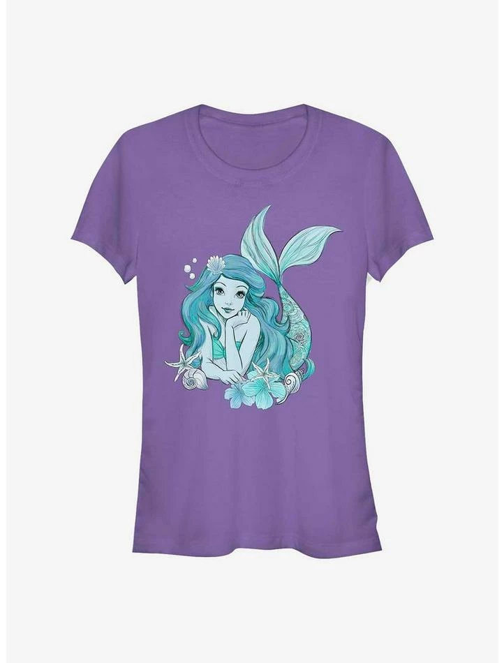 Hot Sale β Disney The Little Mermaid Sea Ariel π€© Girls T-Shirt π 1 Hot Sale β Disney The Little Mermaid Sea Ariel π€© Girls T-Shirt π