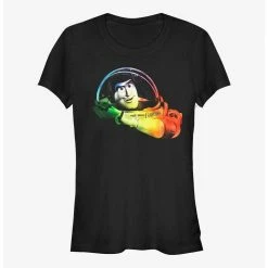 Deals 🔥 Disney Pixar Toy Story Rainbow Buzz 👍 Girls T-Shirt ✔️