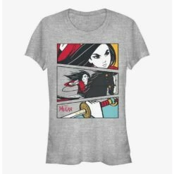 Flash Sale 🎉 Disney Mulan Action Panels Girls T-Shirt 😀