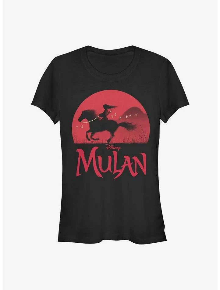 Best Pirce 👏 Disney Mulan Mulan Sunset Girls T-Shirt 👏 1 Best Pirce 👏 Disney Mulan Mulan Sunset Girls T-Shirt 👏