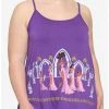 Best deal ✔️ Disney Hercules Purple The Muses 🌟 Girls Cami Plus Size ✔️