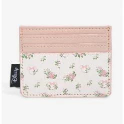 Promo π Loungefly Disney Minnie Mouse Pastel Floral Cardholder π§¨