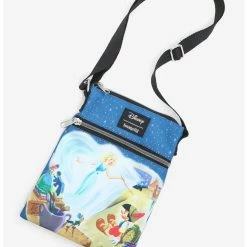 Best deal ❤️ Loungefly Disney Pinocchio Blue Fairy Passport Crossbody Bag ⌛
