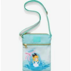 Cheapest โญ Loungefly Disney Alice In Wonderland Bottle Passport Crossbody Bag ๐งจ