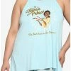 Discount ✔️ Disney The Princess And The Frog Tiana's Palace High Neck 👍 Girls Cami Plus Size 🎁