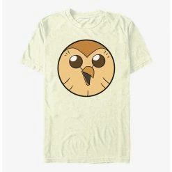 Flash Sale 🎁 Disney's The Owl House Hooty Face Solid T-Shirt 😉