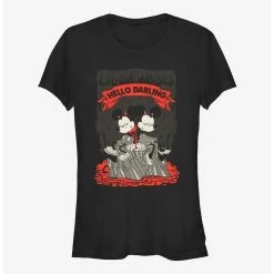 Deals ✔️ Disney Mickey Mouse & Minnie Mouse Hello Darling 😉 Girls T-Shirt ✨