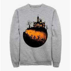 Cheap 👏 Disney Mickey Mouse's Haunted Halloween Sweatshirt 🛒