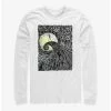 Cheapest 😍 The Nightmare Before Christmas Spiral Hill Long-Sleeve T-Shirt 🎉