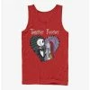 Best Sale ⭐ The Nightmare Before Christmas Jack & Sally Together Forever Tank Top 🧨