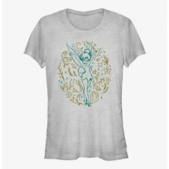 Flash Sale ⌛ Disney Tinker Bell Spooky Vintage ⌛ Girls T-Shirt 🤩